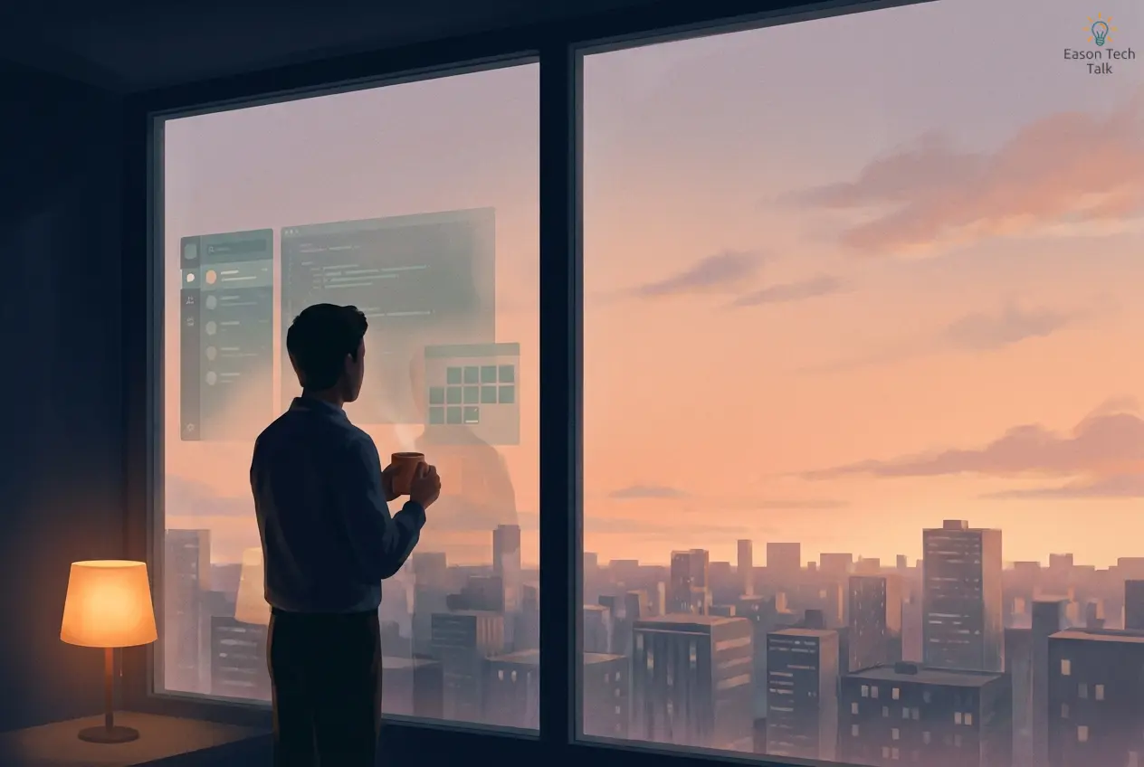 Dusk window cinematic