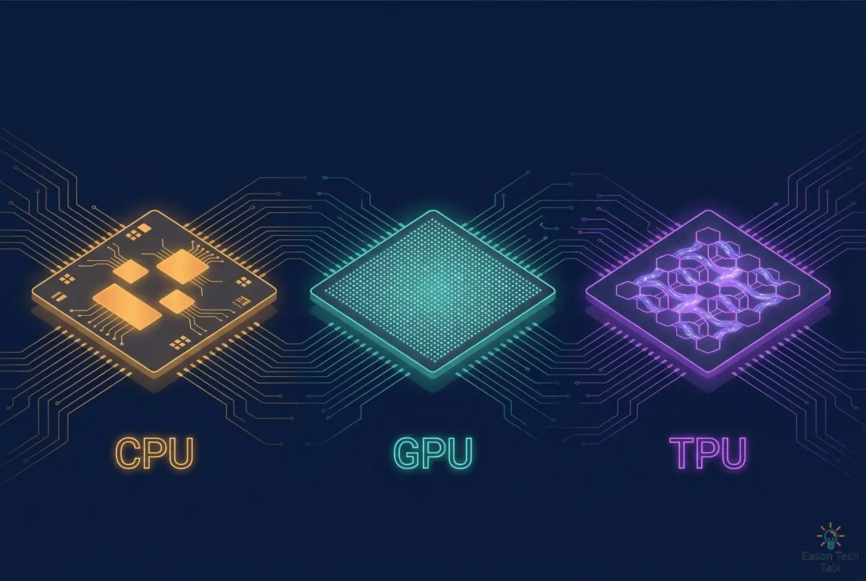 CPU vs. GPU vs. TPU: A Beginner-Friendly Guide to How These Chips Differ