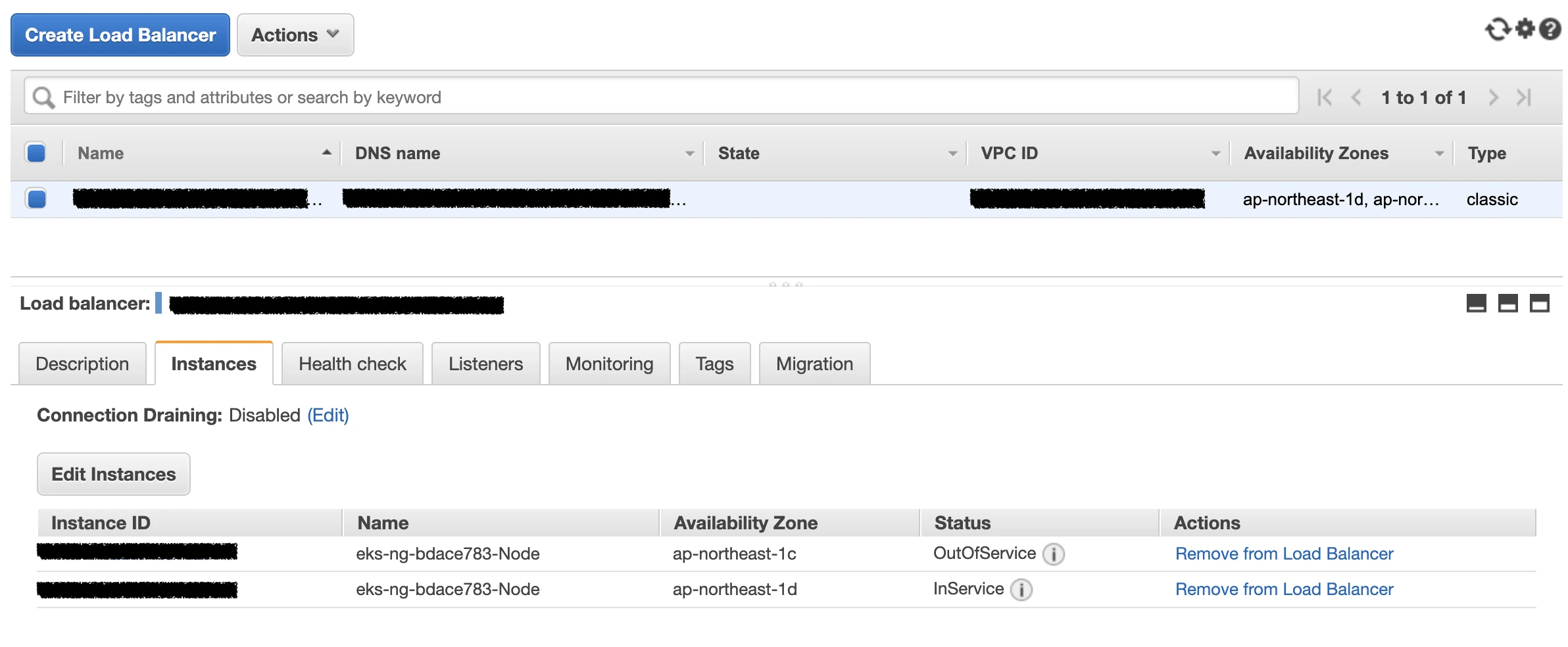 externalTrafficPolicy Local health check behavior