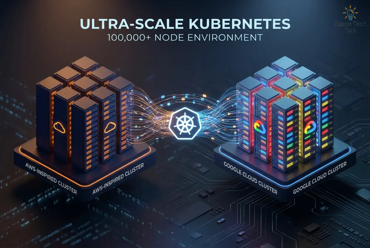 EKS vs. GKE: Which Scales Better? A Deep Performance Comparison of Kubernetes at Scale (100K+ Nodes)