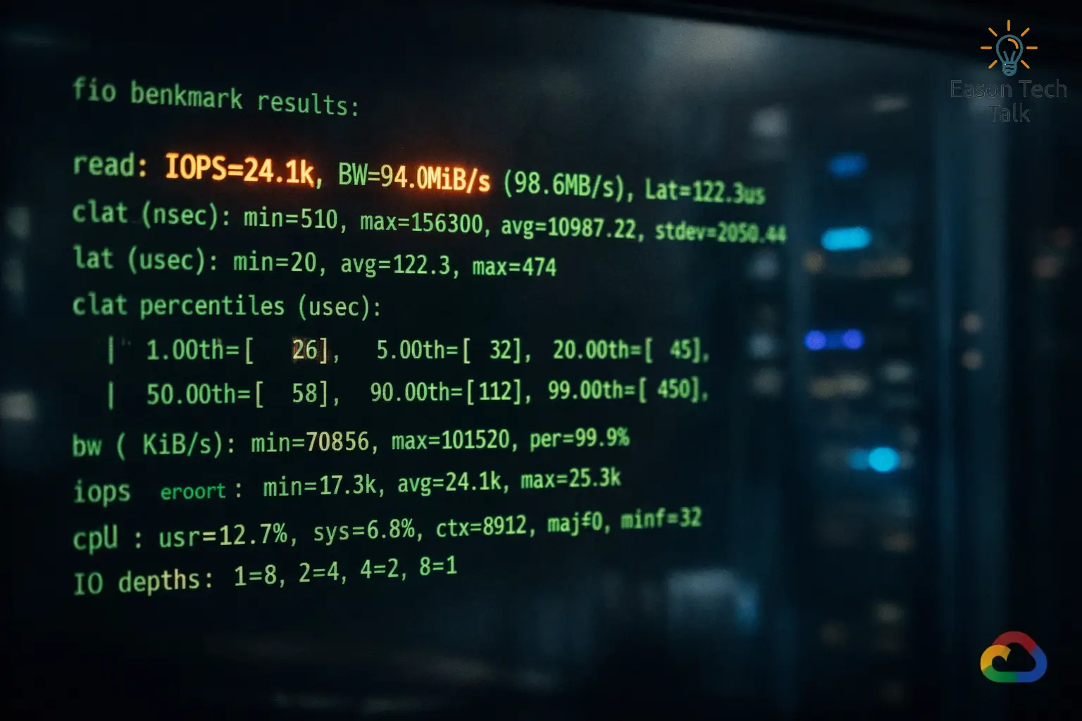 From 2K to 160K fio IOPS: How Queue Depth Unlocks GCP Hyperdisk Performance